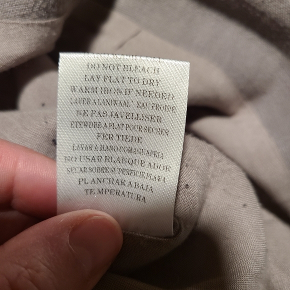 Le Lis Linen Short Skirt - Picture 6 of 8